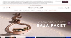 Desktop Screenshot of monicavinader.com